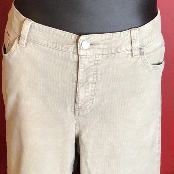 SONOMA LIFE+STYLE CORDUROY PANTS SIZE 16 AVG/REG - Picture 3 of 4